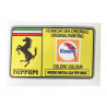 Etiquette code couleur Ferrari - Glasurit