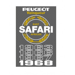 Peugeot SAFARI 63-68 winner...