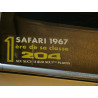 Peugeot 204 first at SAFARI 67 sticker