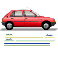 Kit stickers Peugeot 205 junior