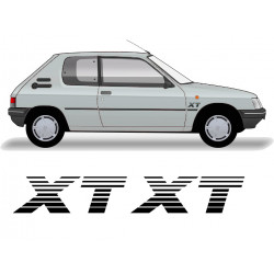 Peugeot 205 XT stickers kit