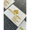 Mini British Open stickers